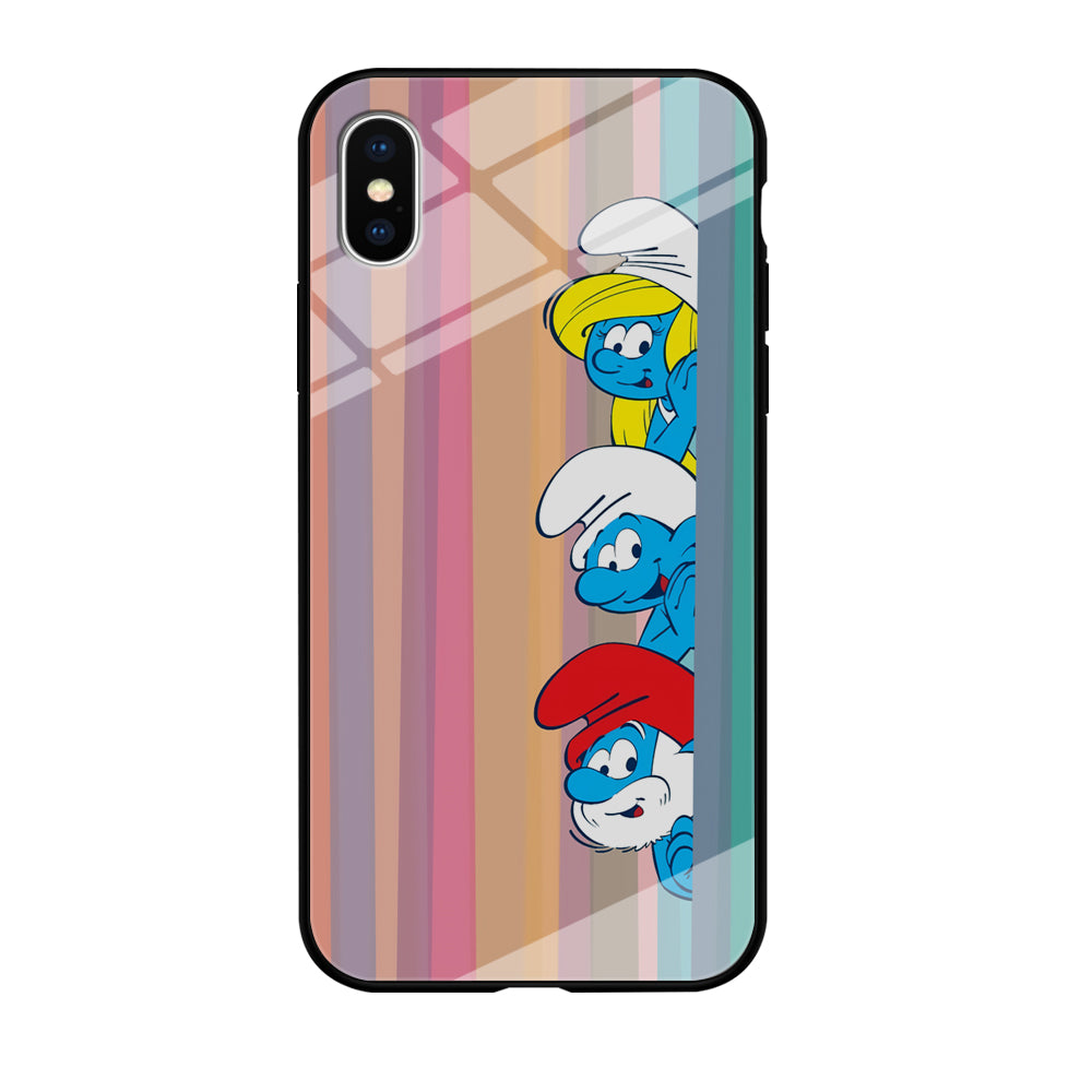 The Smurfs Ready to Movement iPhone XS Case