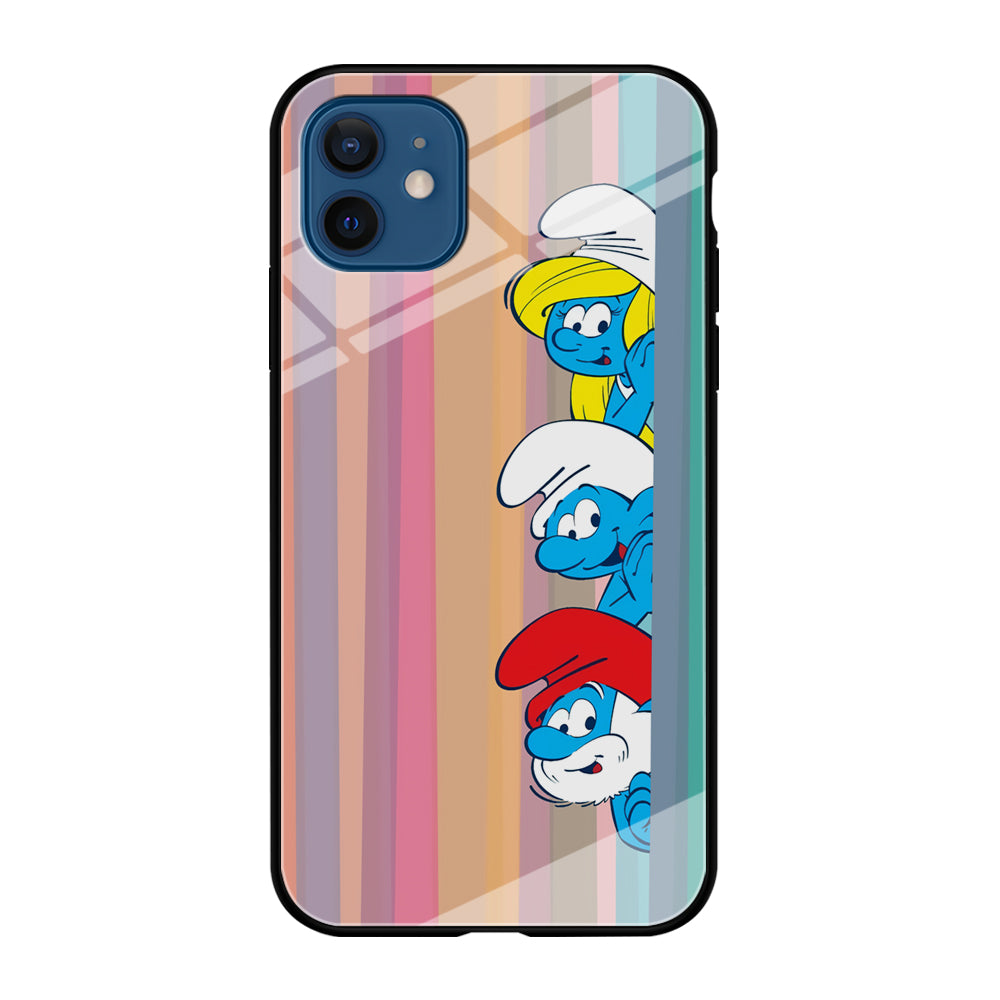 The Smurfs Ready to Movement iPhone 12 Case