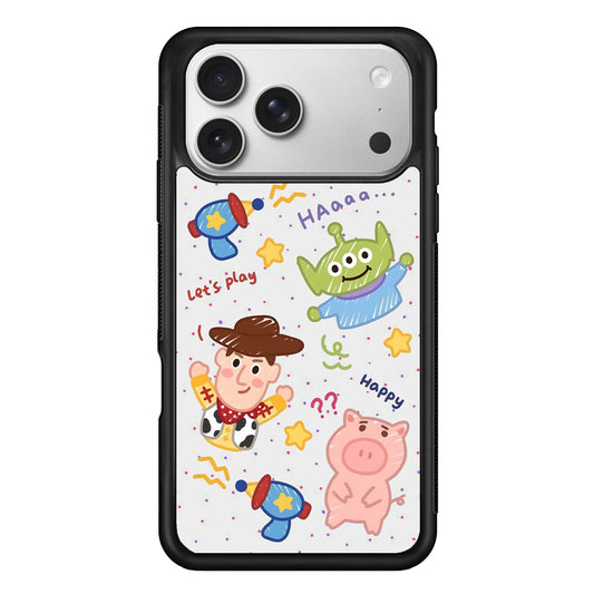 The Story of Toy Crayon Art iPhone 17 Pro Case