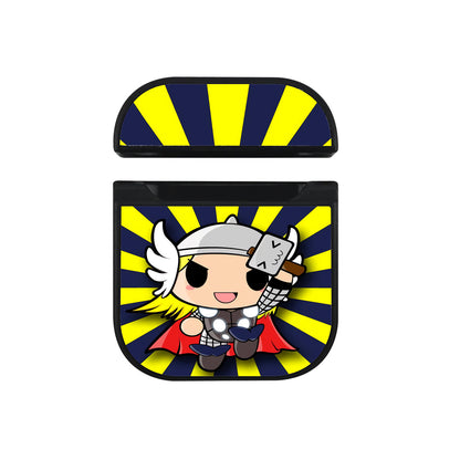 Thor Cute Apple Airpods Case Black