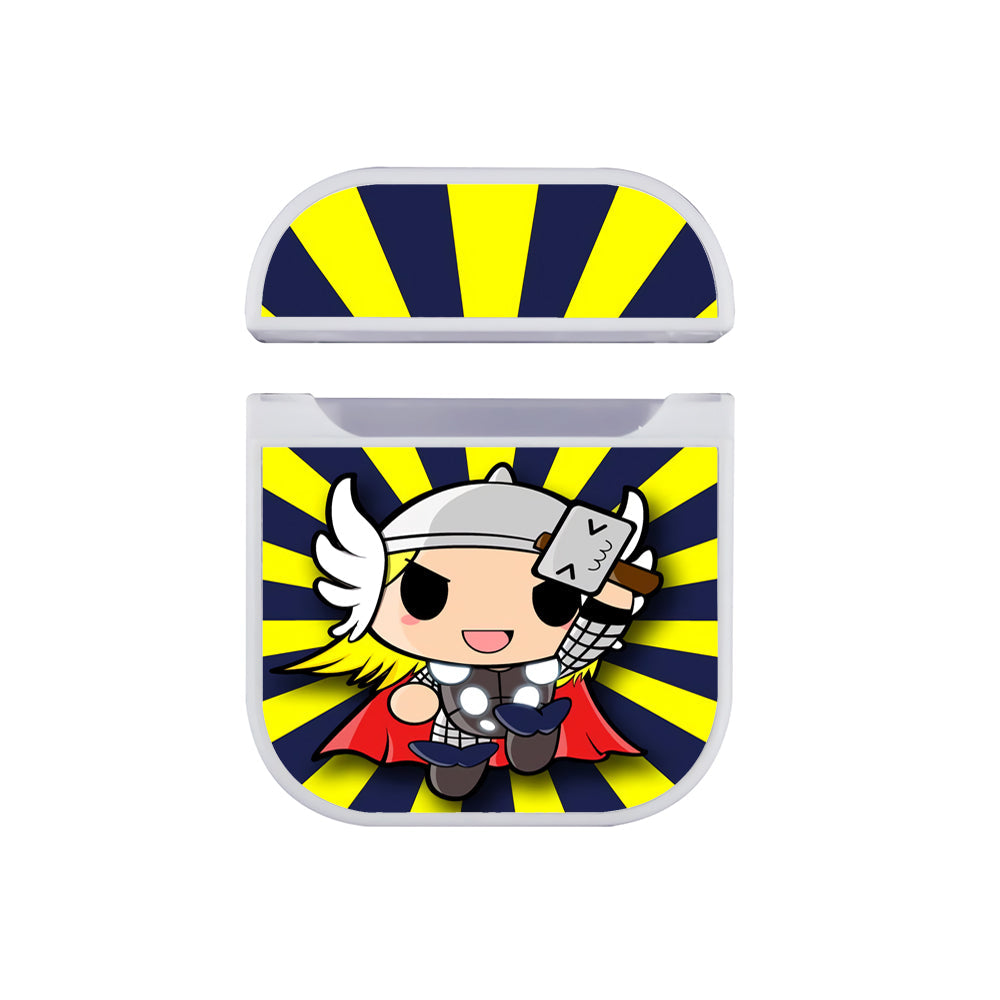 Thor Cute Apple Airpods Case White