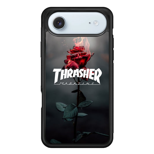 Thrasher Rose Flame iPhone 17 Air Case