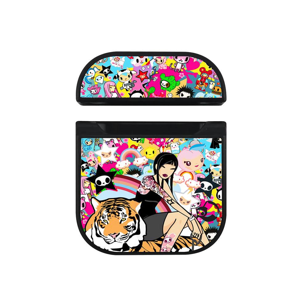 Tokidoki Comfort with Community Apple Airpods Case Black
