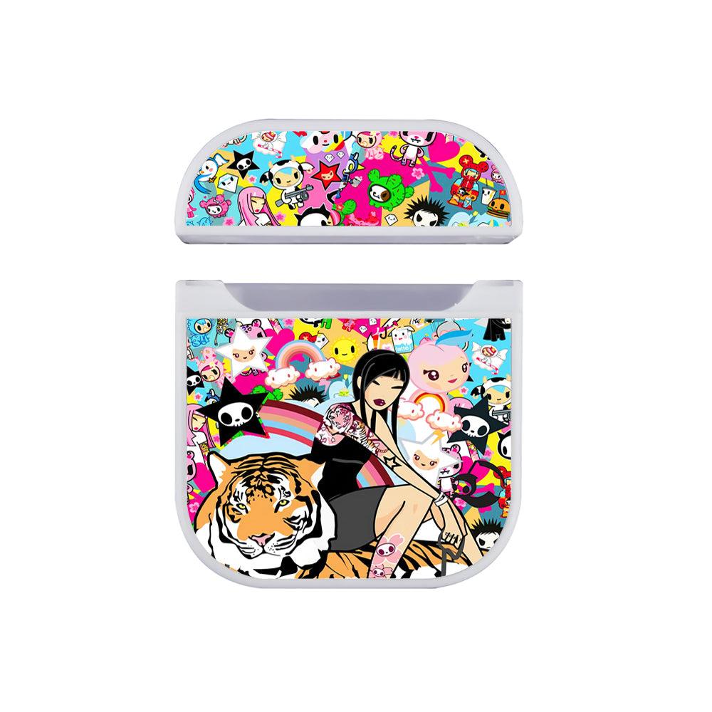 Tokidoki Comfort with Community Apple Airpods Case White