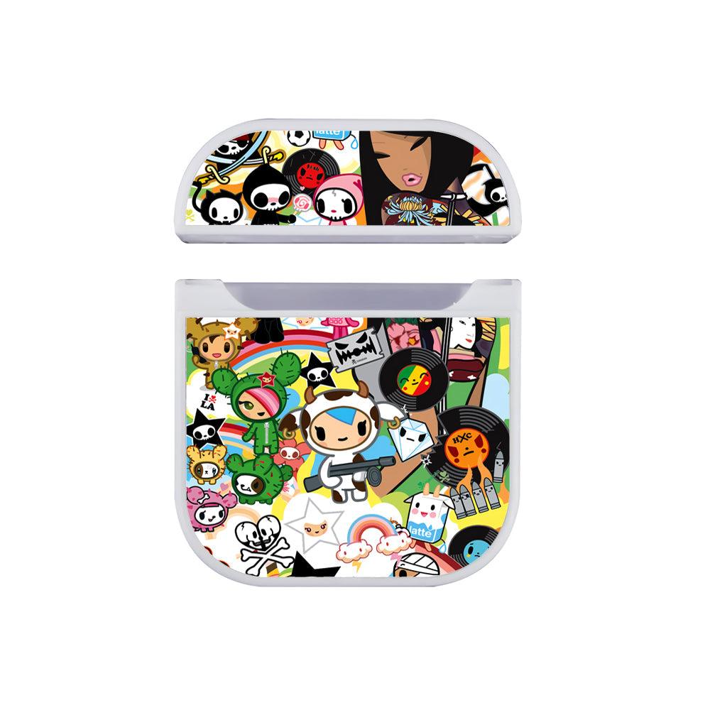 Tokidoki Feel The Party Apple Airpods Case White