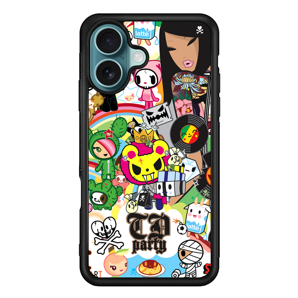 Tokidoki Milky Party iPhone 16 Case