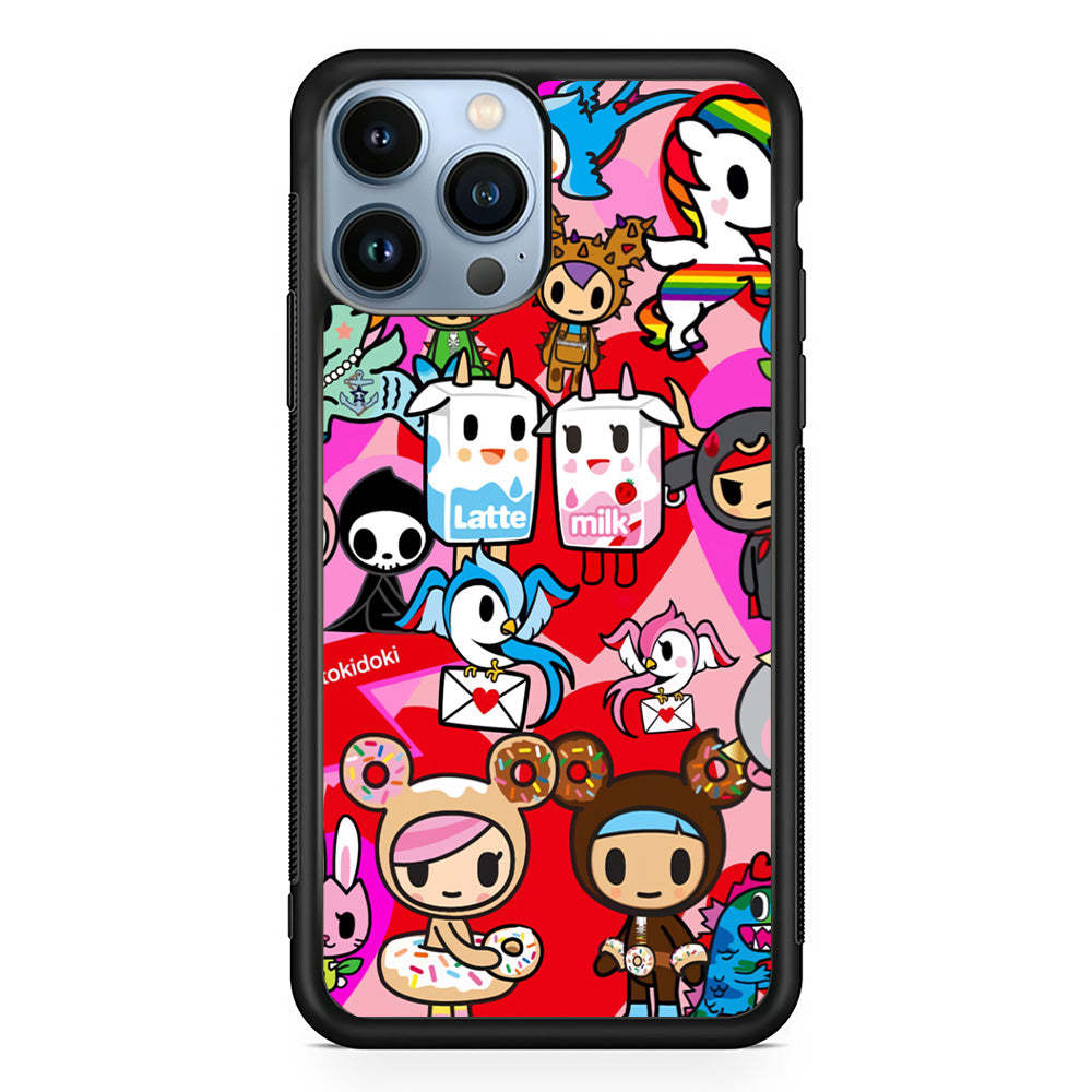 Tokidoki Sharing Cheerfulness iPhone 14 Pro Max Case - Carneyforia