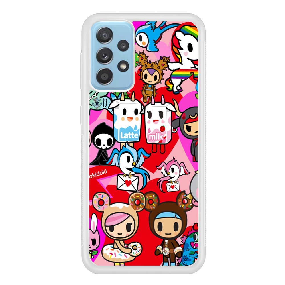 Tokidoki Sharing Cheerfulness Samsung Galaxy A72 Case