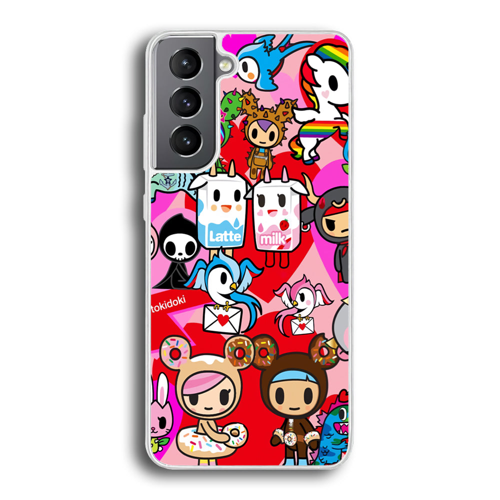 Tokidoki Sharing Cheerfulness Samsung Galaxy S21 Plus Case