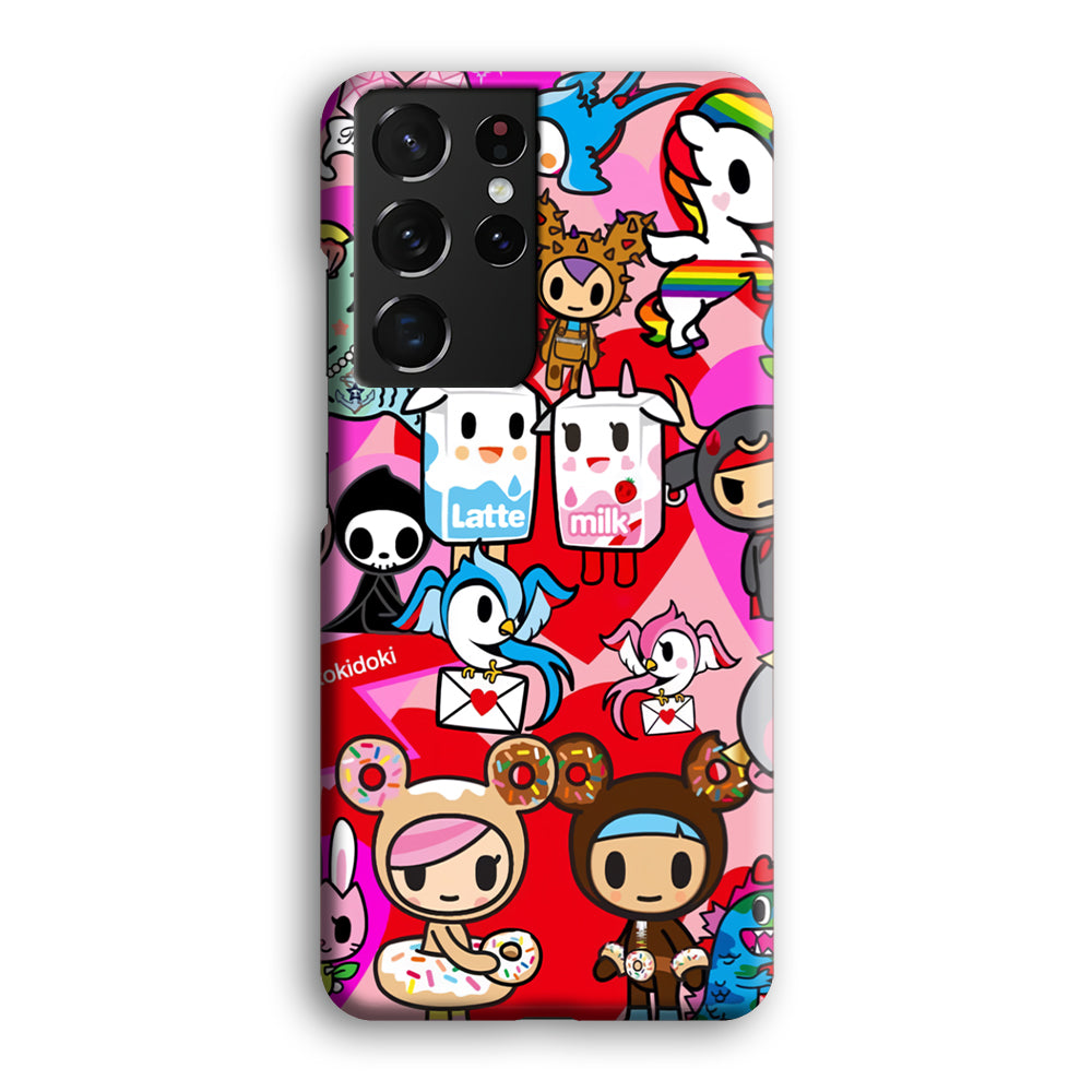 Tokidoki Sharing Cheerfulness Samsung Galaxy S21 Ultra Case