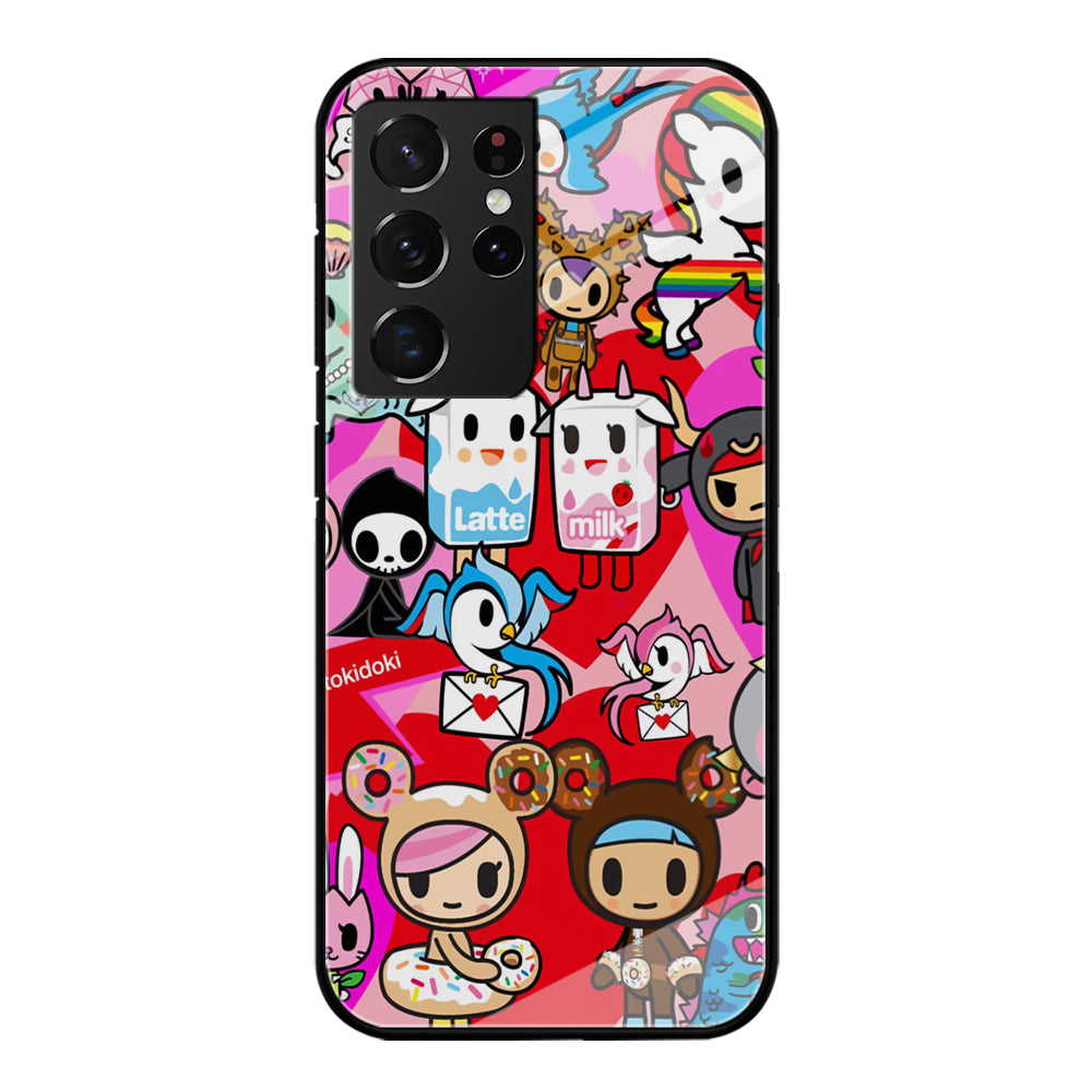 Tokidoki Sharing Cheerfulness Samsung Galaxy S21 Ultra Case