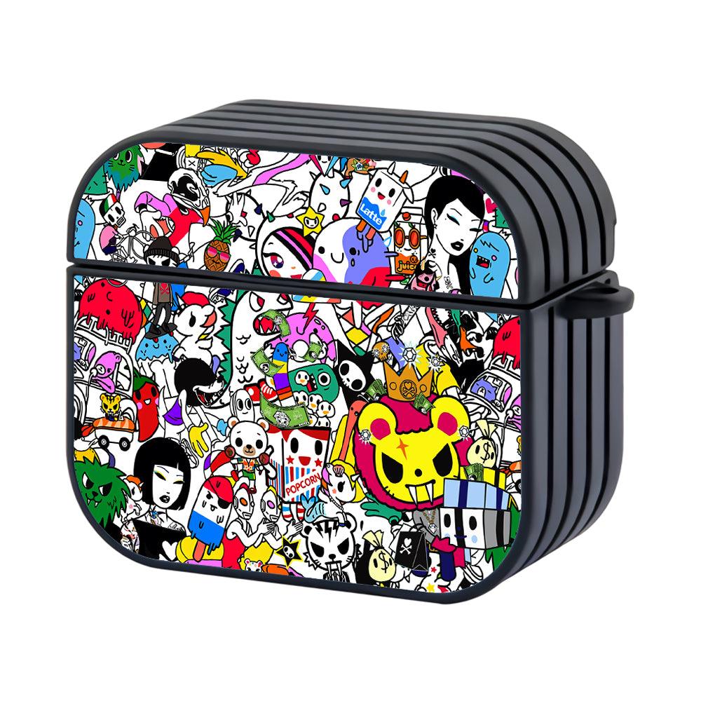 Tokidoki Shopping Spend Money Apple Airpods 4 Case Black
