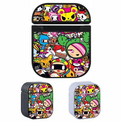 Tokidoki Sticker of All Characters Apple Airpods Case