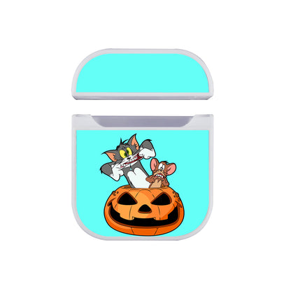 Tom And Jerry Halloween Apple Airpods Case White