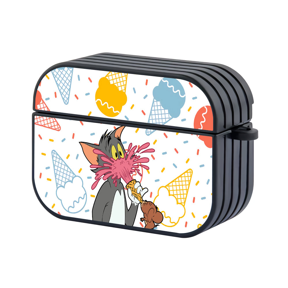Tom And Jerry Joking Ice Cream Apple AirPods Pro 3 Case