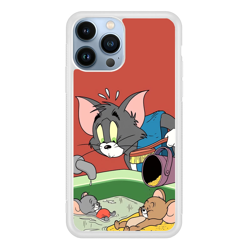 Tom and Jerry Do Not Be Noisy iPhone 13 Pro Max Case