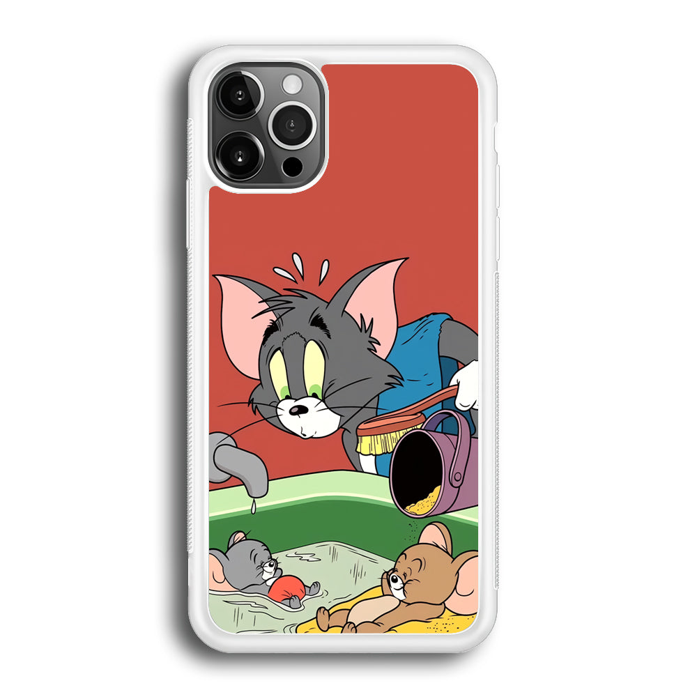 Tom and Jerry Do Not Be Noisy iPhone 12 Pro Case