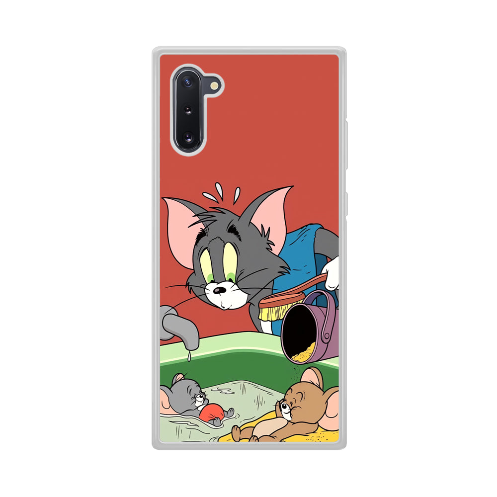 Tom and Jerry Do Not Be Noisy Samsung Galaxy Note 10 Case