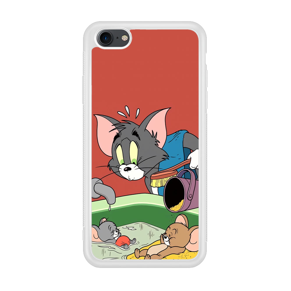 Tom and Jerry Do Not Be Noisy iPhone 8 Case