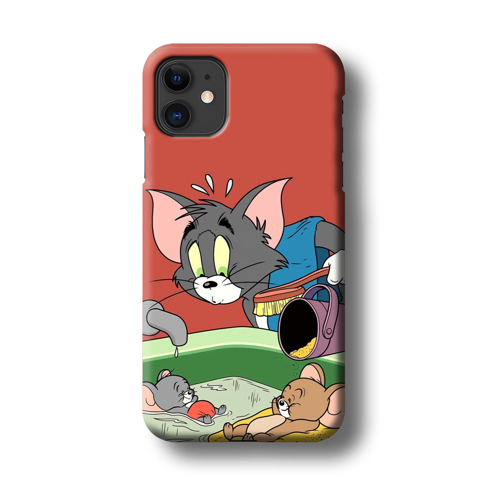 Tom and Jerry Do Not Be Noisy iPhone 11 Case