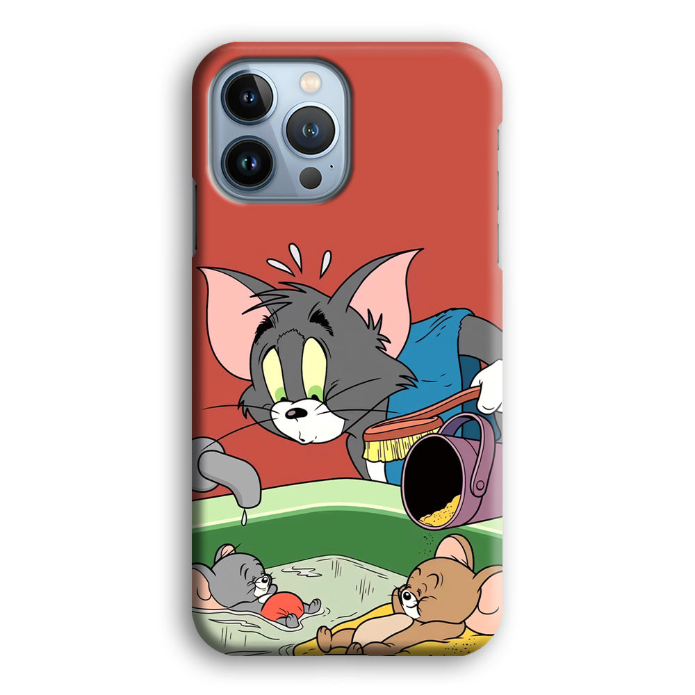 Tom and Jerry Do Not Be Noisy iPhone 13 Pro Max Case