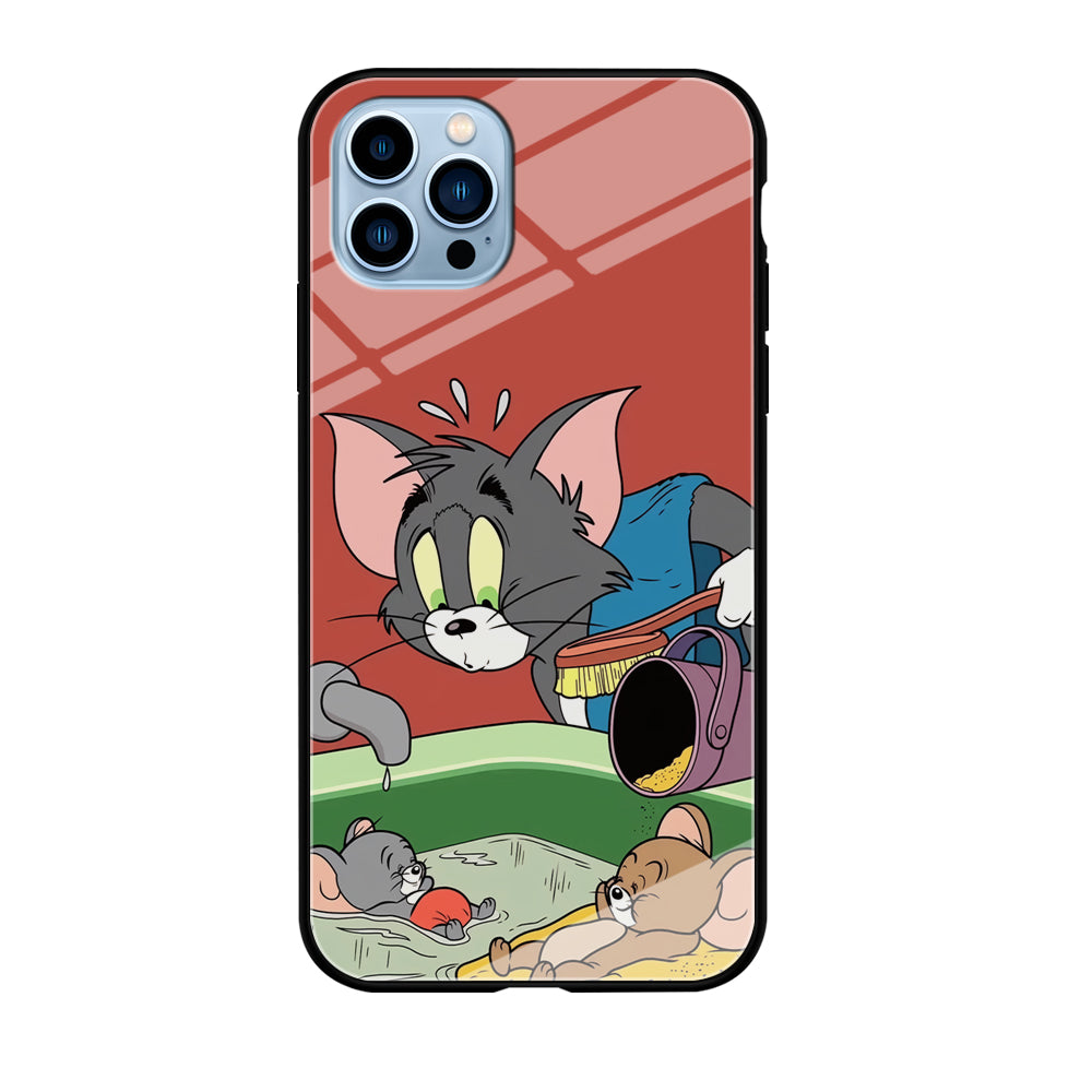 Tom and Jerry Do Not Be Noisy iPhone 12 Pro Case