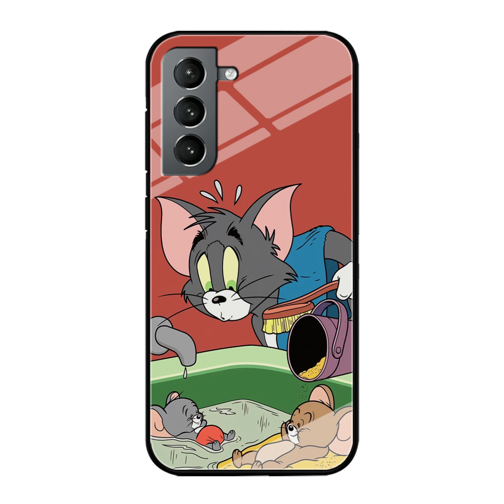 Tom and Jerry Do Not Be Noisy Samsung Galaxy S21 Case