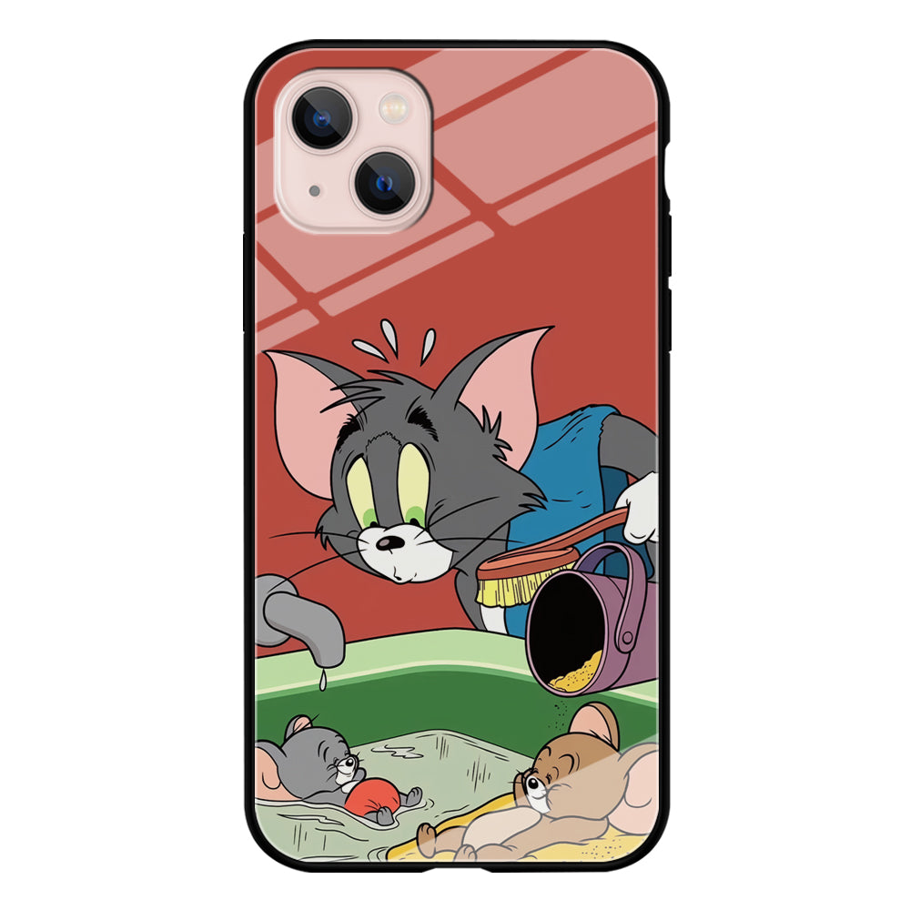 Tom and Jerry Do Not Be Noisy iPhone 13 Case