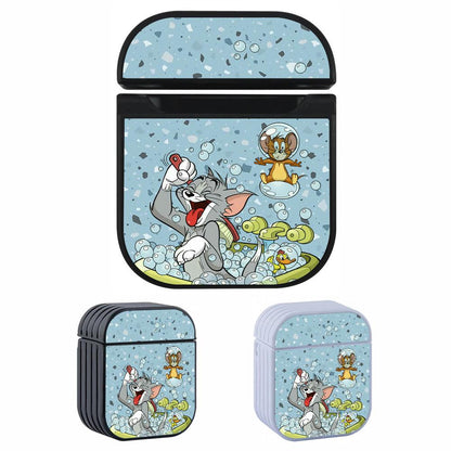 Tom and Jerry Fresh Morning Shower Apple Airpods Case