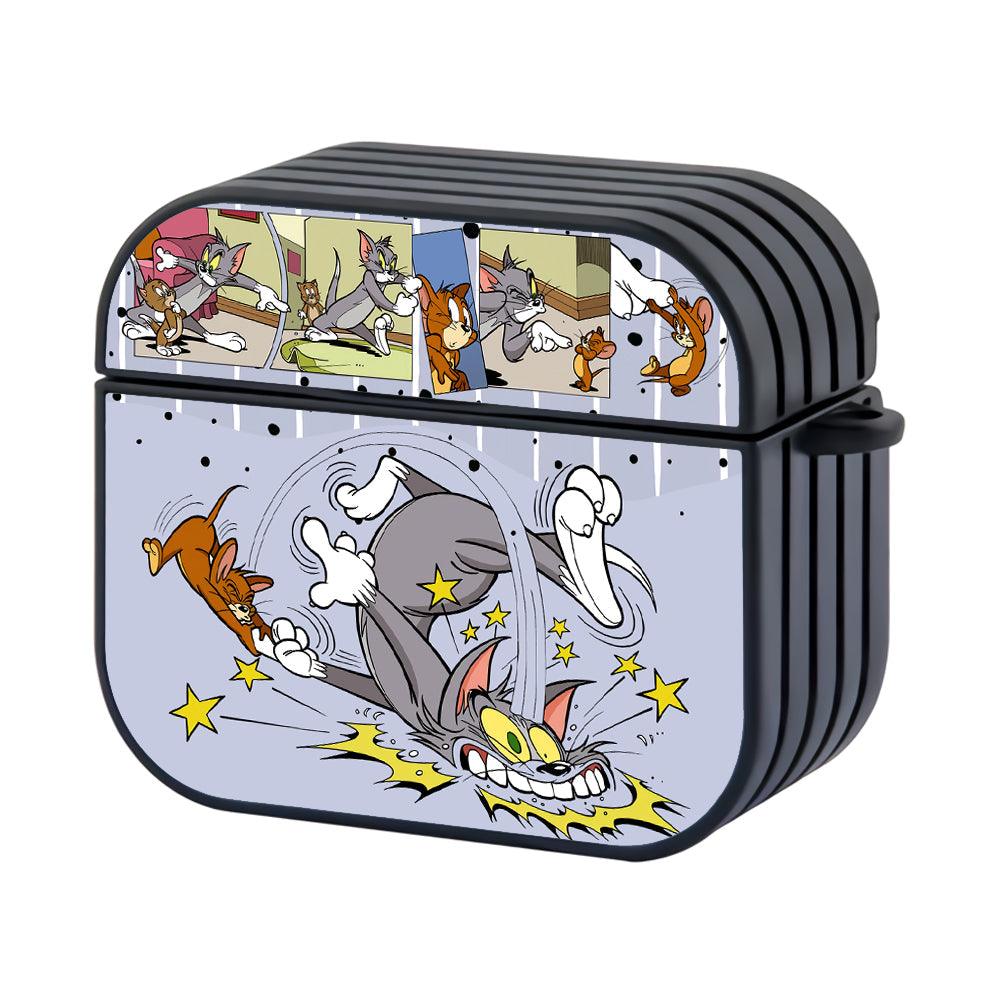 Tom and Jerry Winner on All Sides Apple Airpods 4 Case Black
