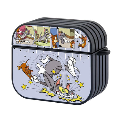 Tom and Jerry Winner on All Sides Apple Airpods 4 Case Black