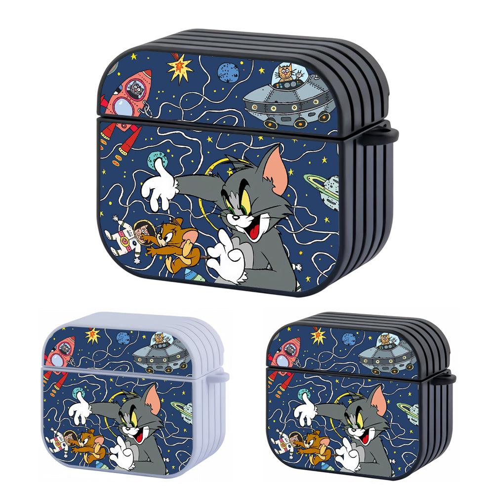 Tom and Jerry into The Space of Cats Apple Airpods 4 Case