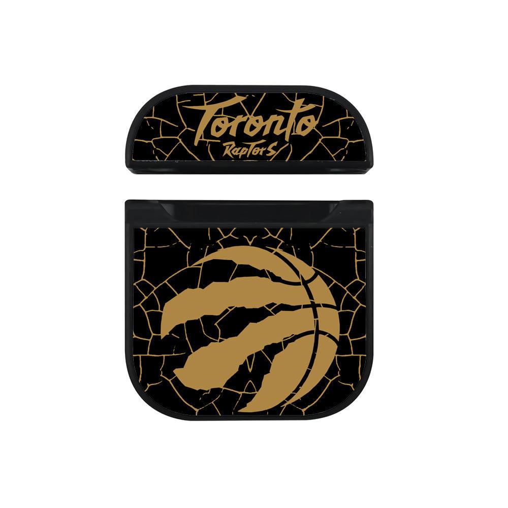 Toronto Raptors Golden Root Apple Airpods Case Black