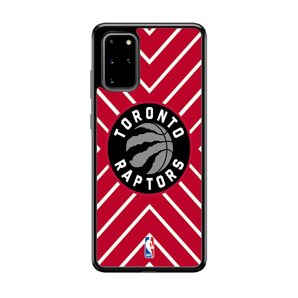 Toronto Raptors Red Shapes Samsung Galaxy S20 Plus Case