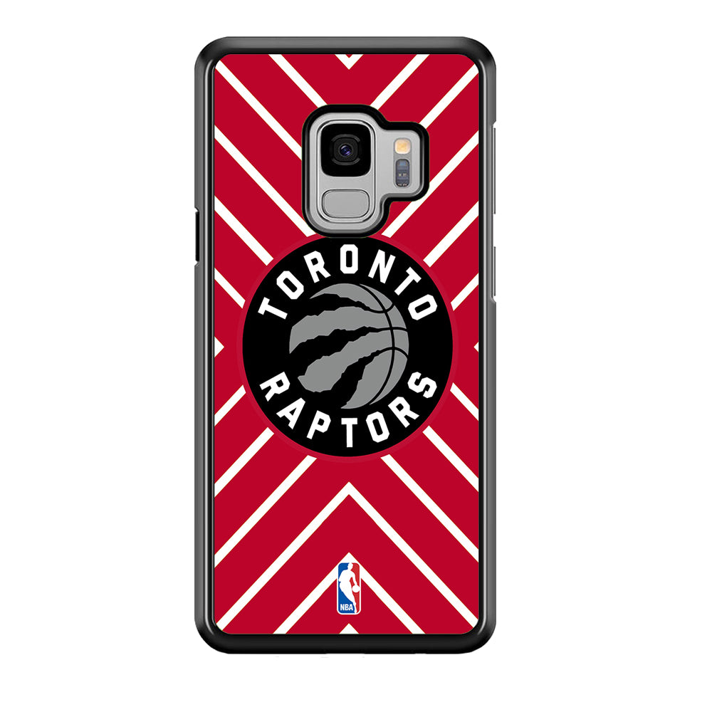 Toronto Raptors Red Shapes Samsung Galaxy S9 Case