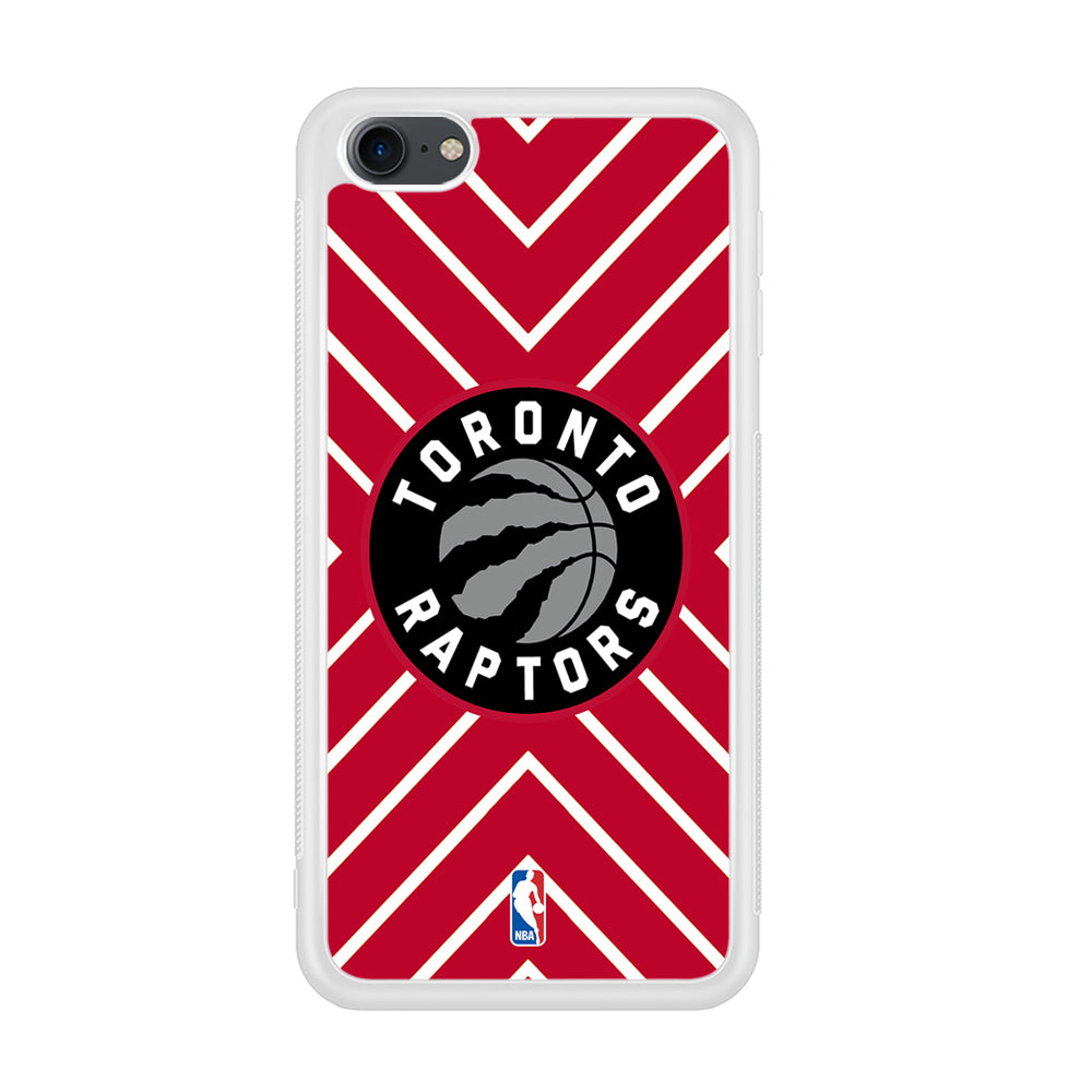 Toronto Raptors Red Shapes iPod Touch 6 Case