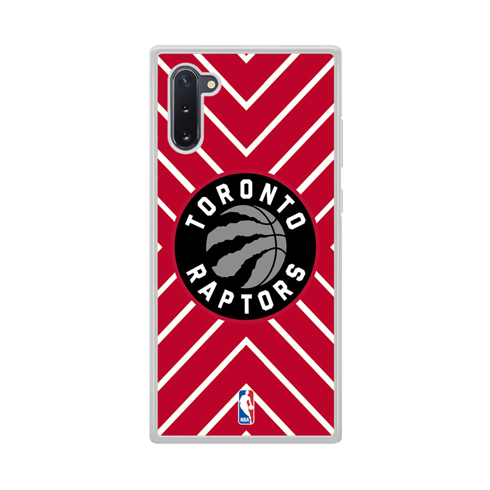 Toronto Raptors Red Shapes Samsung Galaxy Note 10 Case