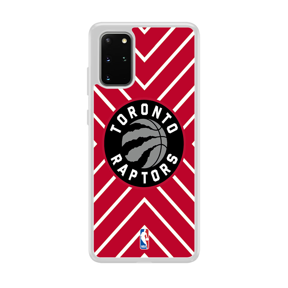 Toronto Raptors Red Shapes Samsung Galaxy S20 Plus Case