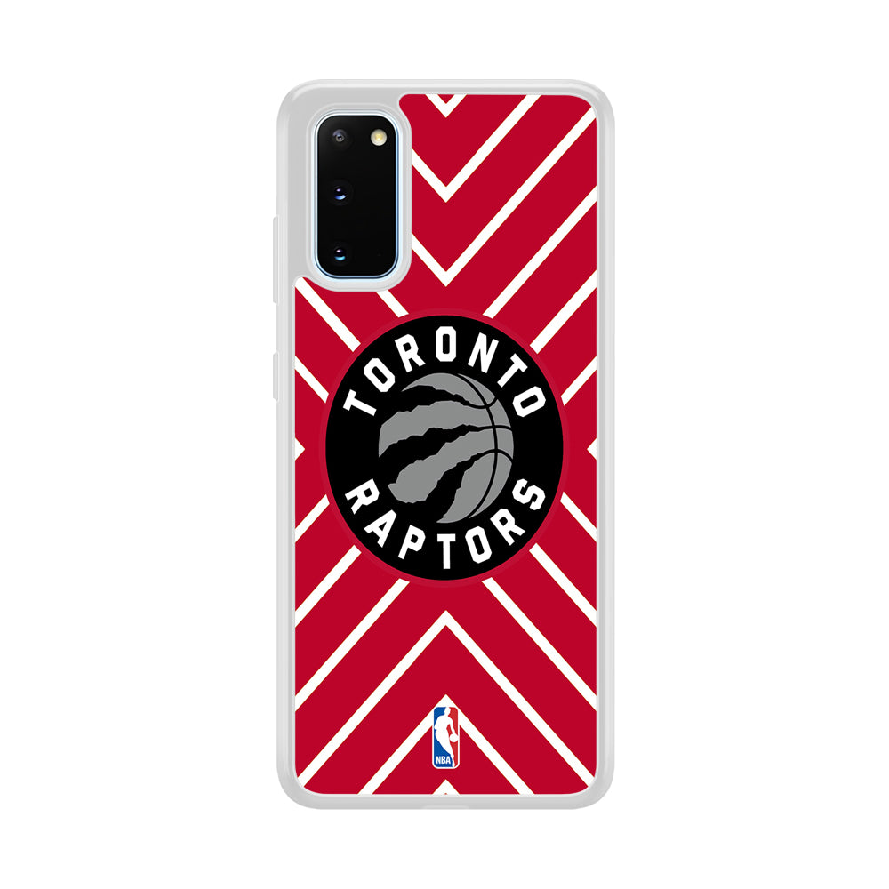 Toronto Raptors Red Shapes Samsung Galaxy S20 Case