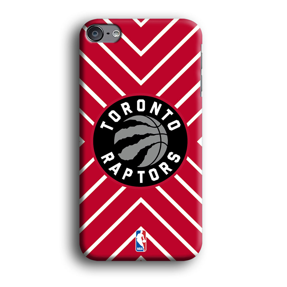 Toronto Raptors Red Shapes iPod Touch 6 Case