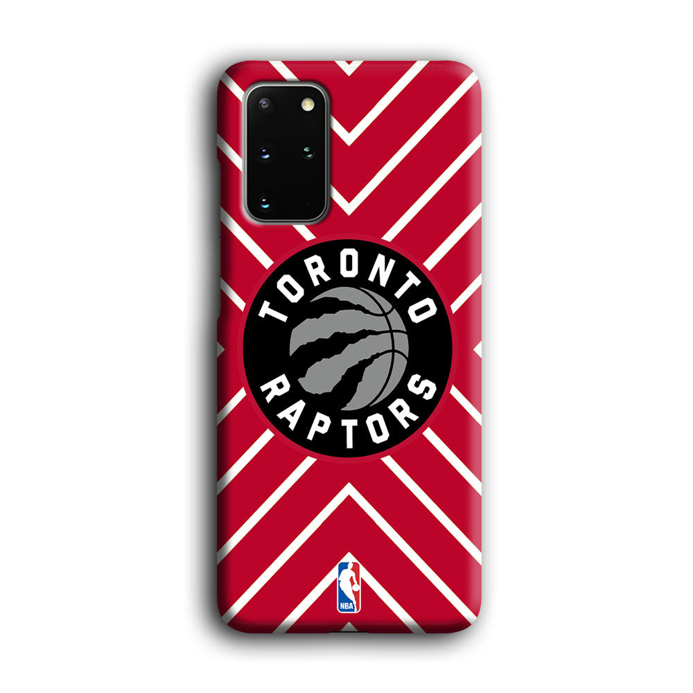 Toronto Raptors Red Shapes Samsung Galaxy S20 Plus Case