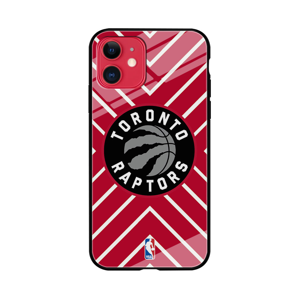 Toronto Raptors Red Shapes iPhone 11 Case