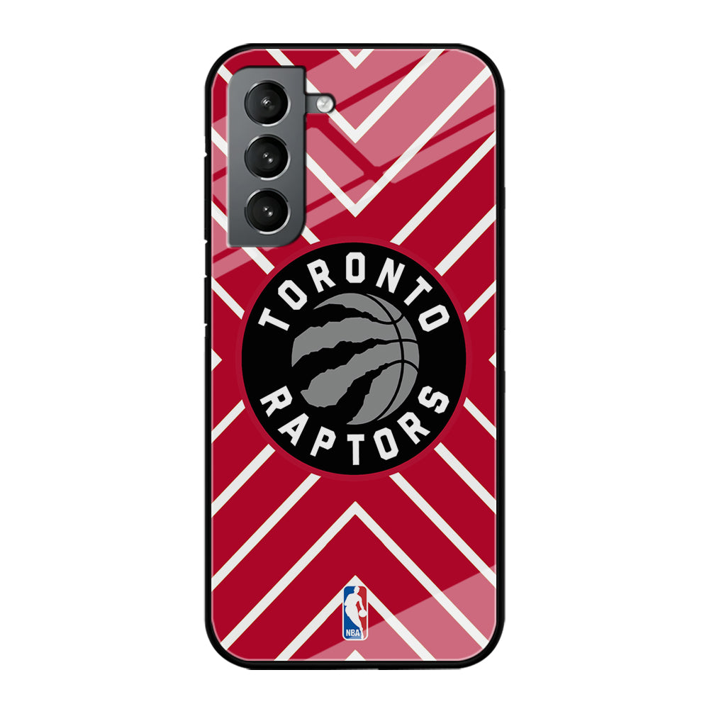 Toronto Raptors Red Shapes Samsung Galaxy S21 Case