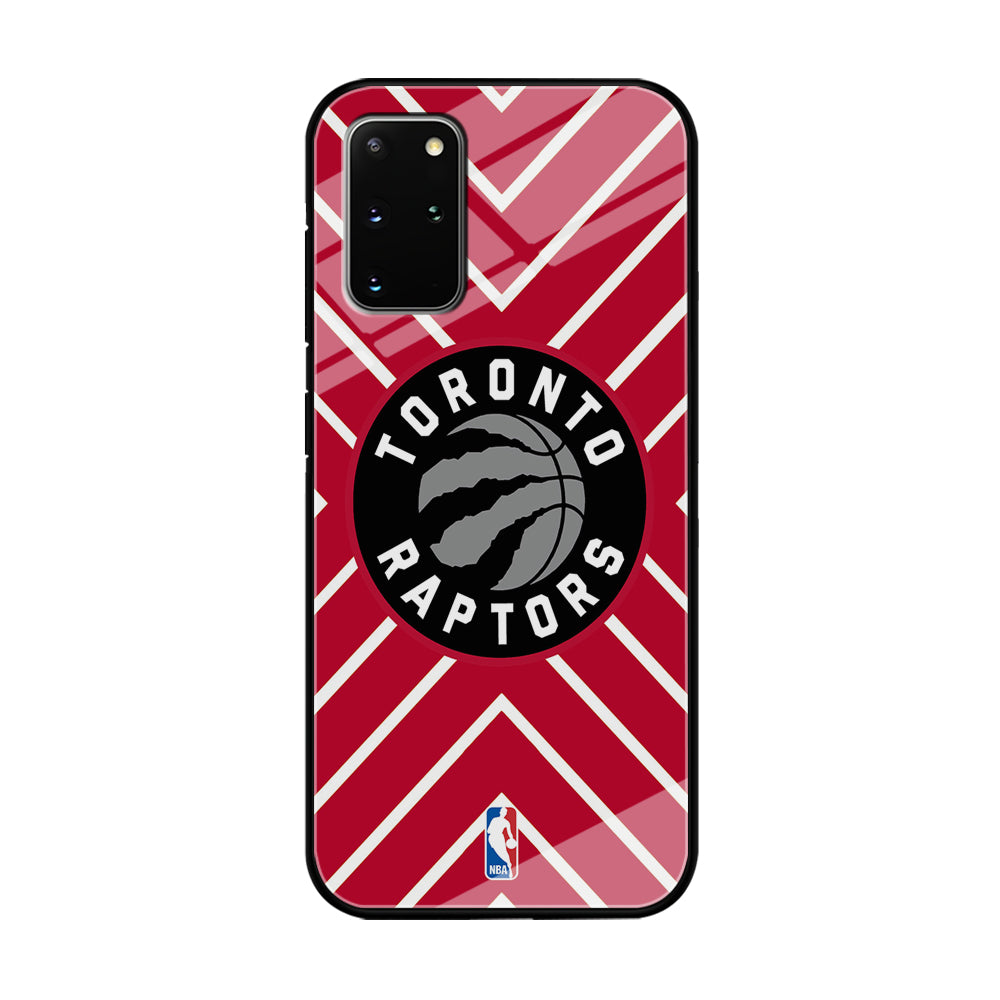 Toronto Raptors Red Shapes Samsung Galaxy S20 Plus Case