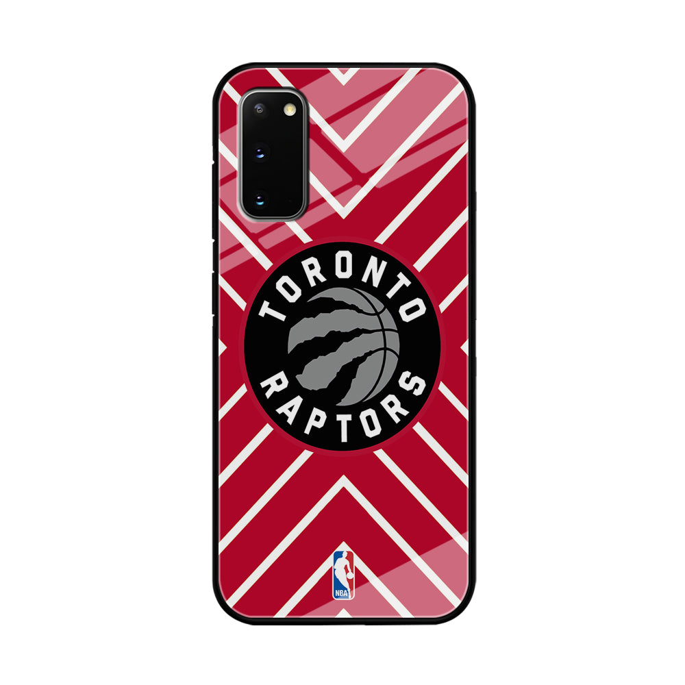 Toronto Raptors Red Shapes Samsung Galaxy S20 Case