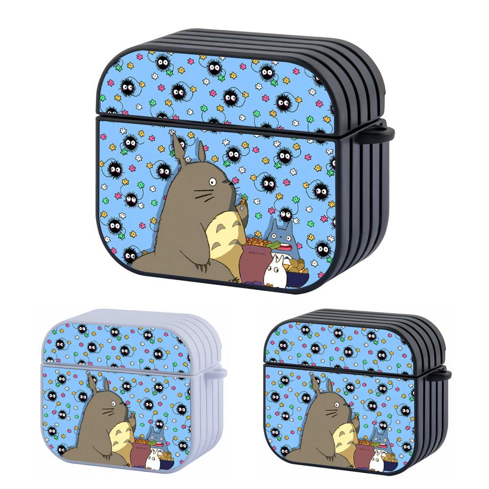 Totoro Enjoy a Snack Together Apple Airpods 4 Case