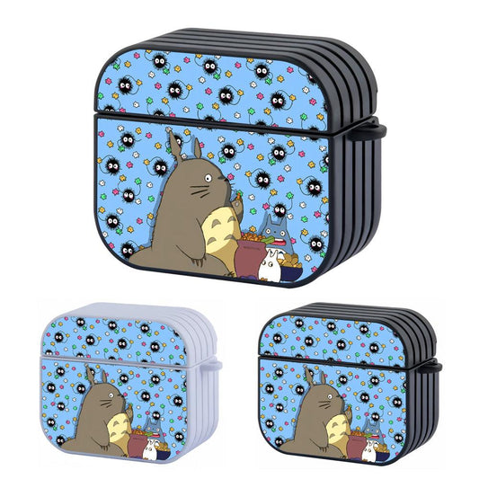 Totoro Enjoy a Snack Together Apple Airpods 4 Case