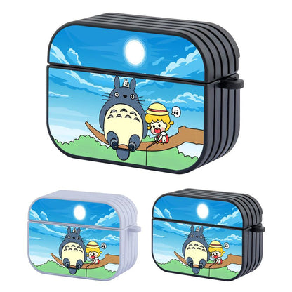 Totoro Fishing from the Top Apple Airpods Pro 2 Case