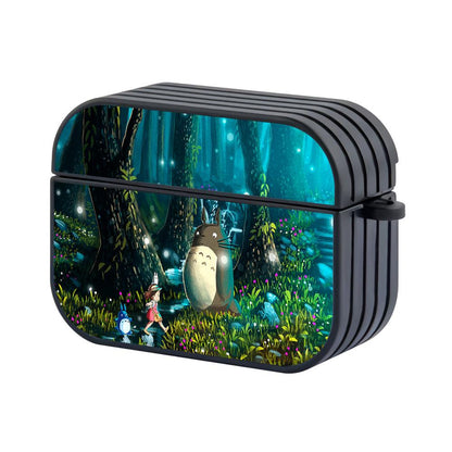 Totoro Nature Activity Supervisor Apple Airpods Pro 2 Case Black