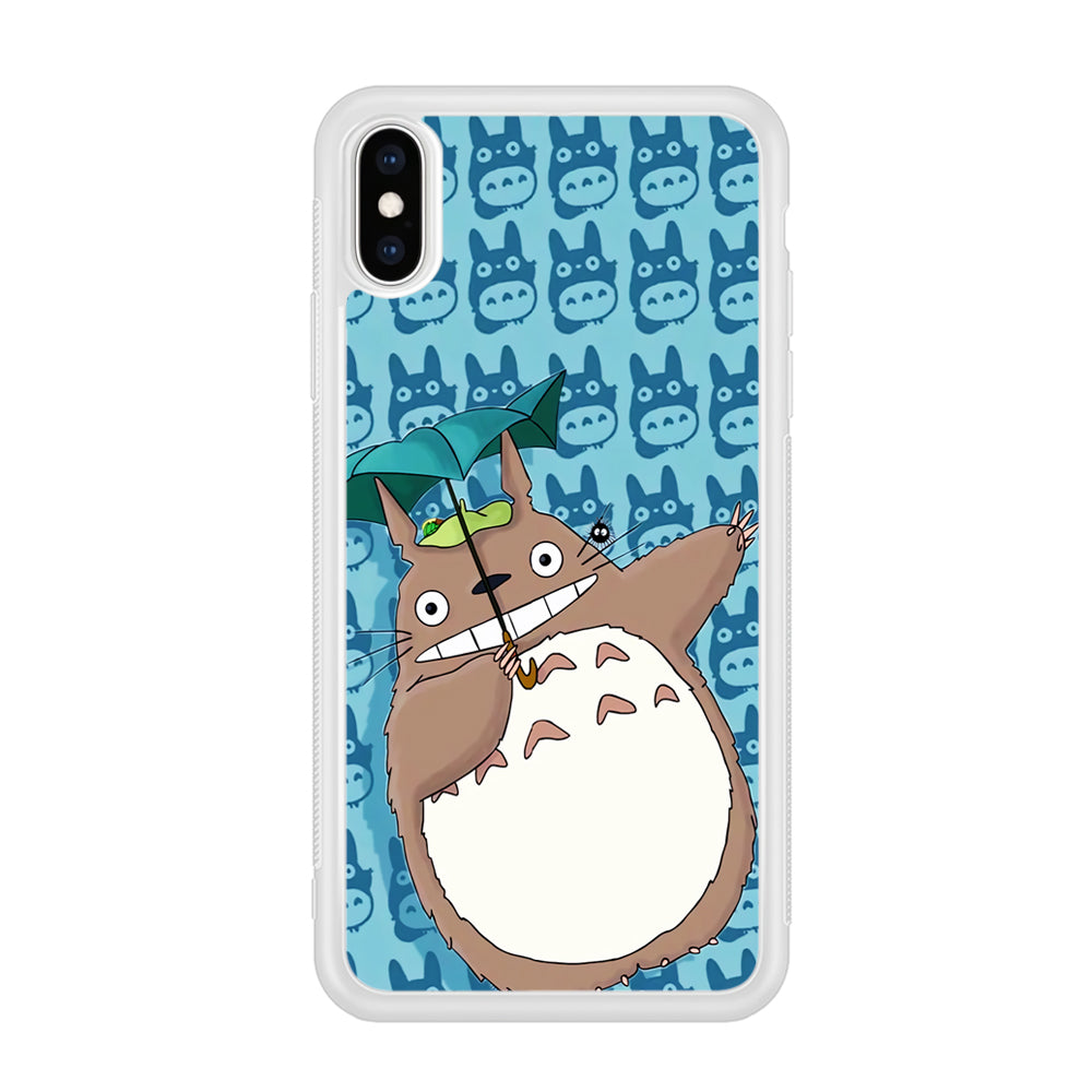 Totoro Pattren Of Character iPhone XS Case